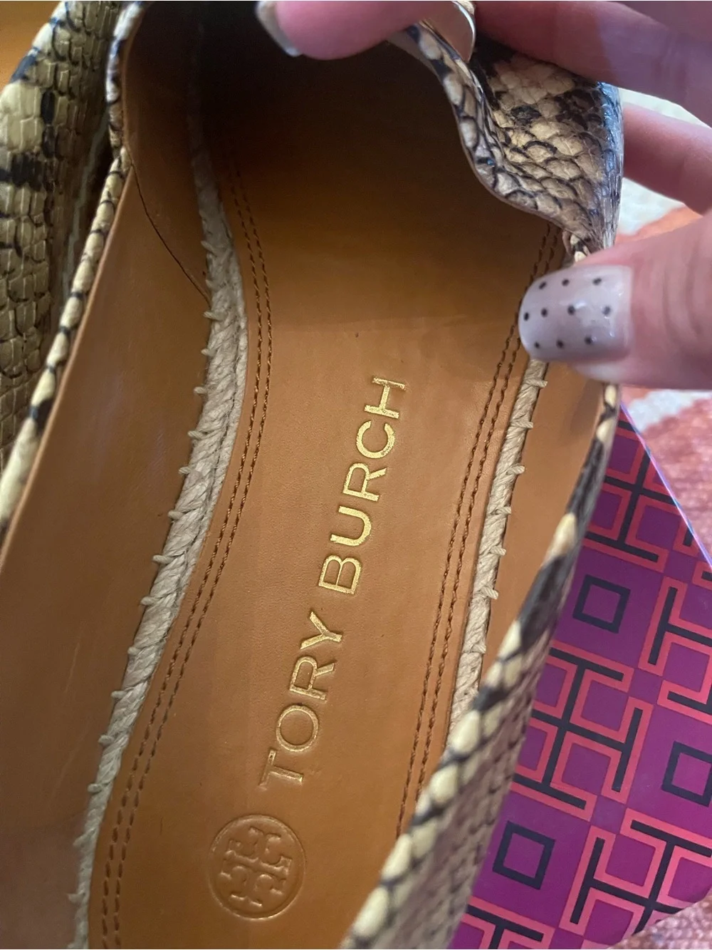Tory Burch snake print